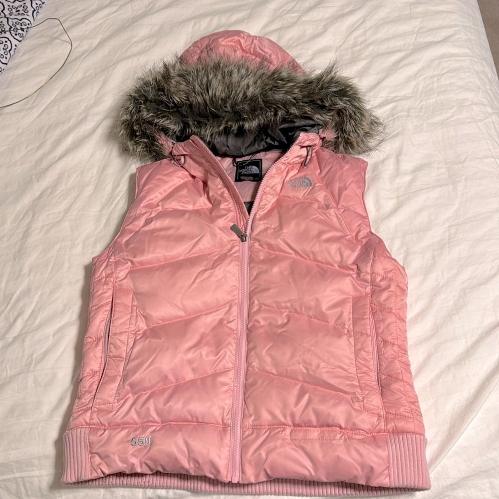 The North Face Puffy Vest Women L size